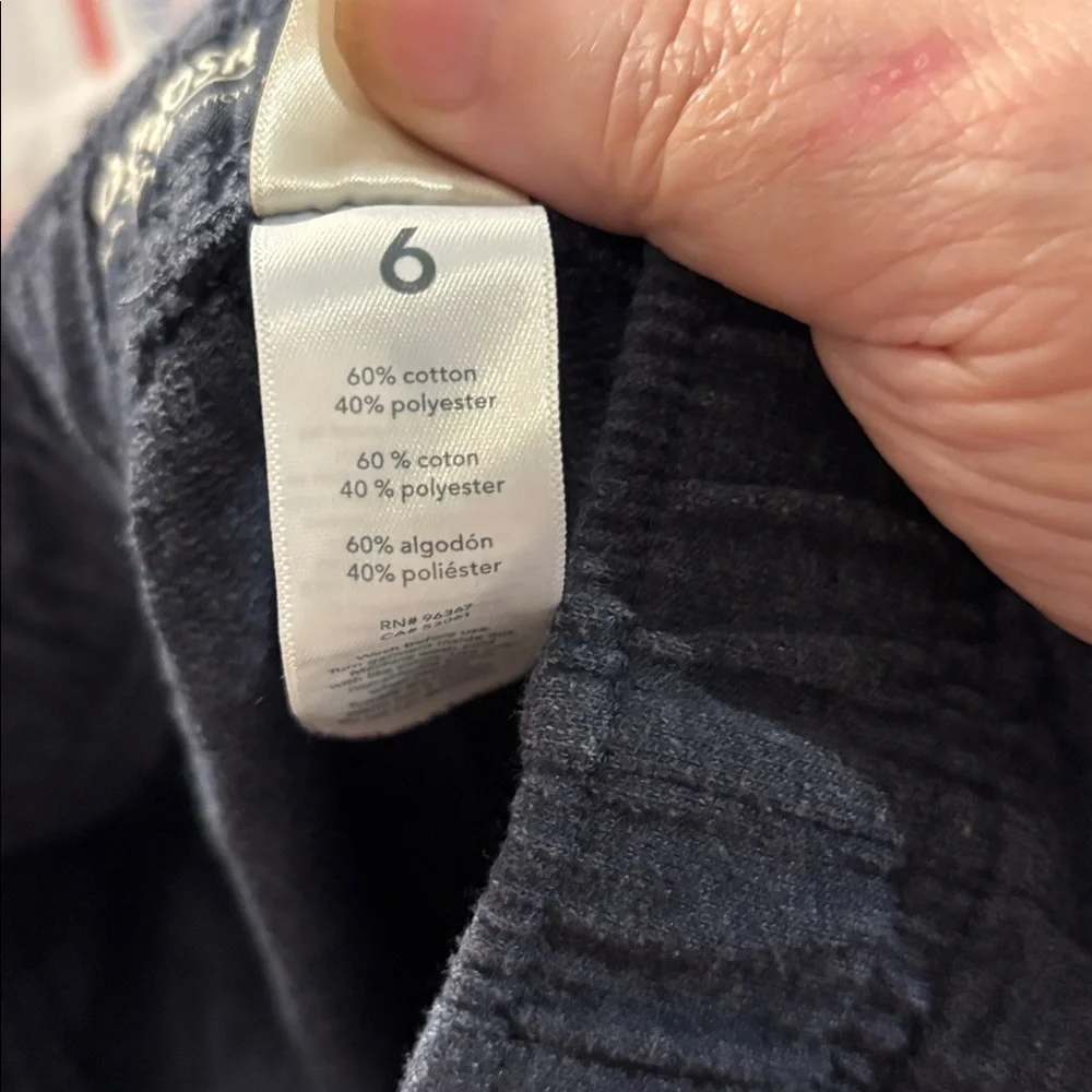 FINAL MARKDOWN Oshkosh B'gosh Charcoal Gray Kids Shorts 6